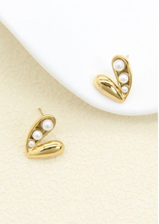 Boucle d'oreille en acier inoxydable